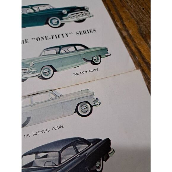Vintage 1953 Chevrolet Bel Air 2 Door Sedan Original Brochure Dealer Booklet - Picture 6 of 8